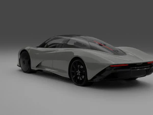 McLaren Speed ​​Tail Modelo 3D