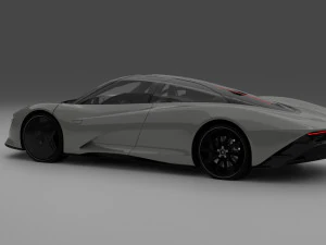 McLaren Speed ​​Tail Modelo 3D