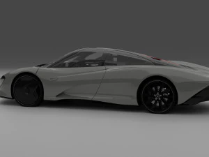 McLaren Speed ​​Tail Modelo 3D