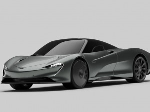 McLaren Speedtail 3Dモデル