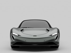McLaren Speedtail 3D Model