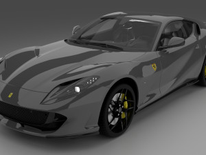 Ferrari 812 Superfast 3D Model