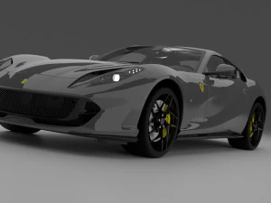 Ferrari 812 Superfast 3D Model