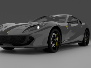 Ferrari 812 Superfast Modelo 3D