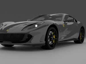Ferrari 812 Superfast 3D Model