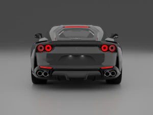 Ferrari 812 Superfast 3D Model