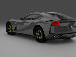 Ferrari 812 Superfast Modelo 3D