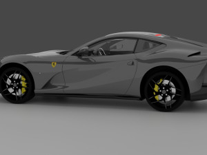 Ferrari 812 Superfast Modelo 3D