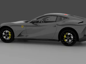 Ferrari 812 Superfast 3D Model