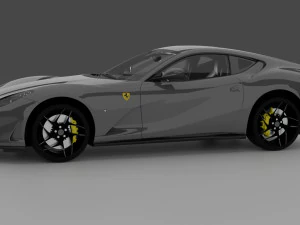 Ferrari 812 Superfast 3D Model