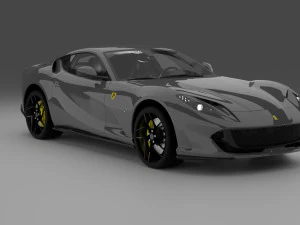 Ferrari 812 Superfast 3D Model