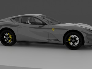 Ferrari 812 Superfast Modelo 3D