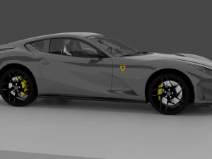 Ferrari 812 Superfast 3D Model