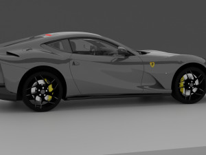 Ferrari 812 Superfast Modelo 3D