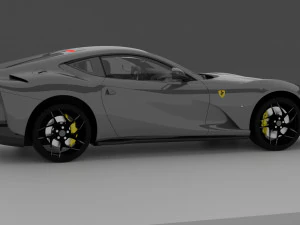 Ferrari 812 Superfast 3D Model