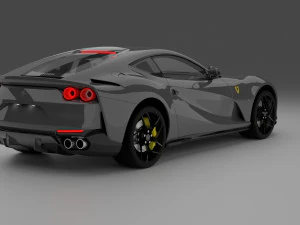 Ferrari 812 Superfast 3D Model