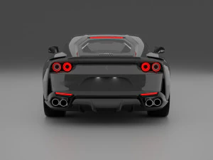 Ferrari 812 Superfast 3D Model