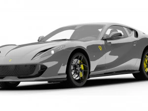 Ferrari 812 Süper Hızlı 3D Model