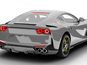 Ferrari 812 Superfast Modelo 3D