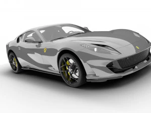 Ferrari 812 Superfast 3D Model