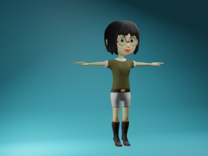 3d lora character 3D Model