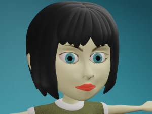 personagem lora 3d Modelo 3D