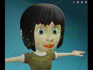 personagem lora 3d Modelo 3D