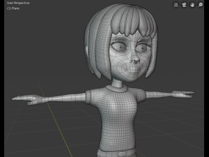 3d lora character Model 3D