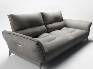 行程大三座沙发 3D 模型