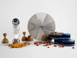 장식 세트 3D 모델