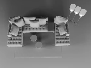 symbole composition 3D Model