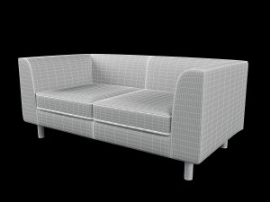 galassia sofa Model 3D