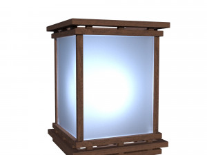 chinese style lamp 3D Model