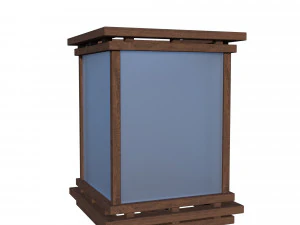 chinese style lamp 3D Model