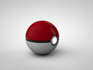 포켓몬 볼 3D 모델