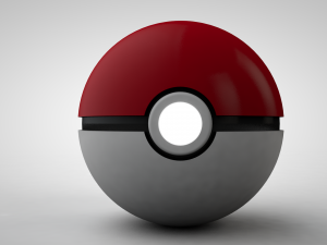 pokemon ball 3D 模型
