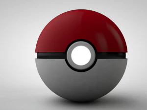 pokemon ball 3D Model