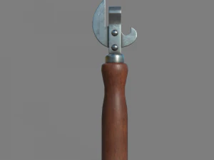 Tin-opener 3D Model