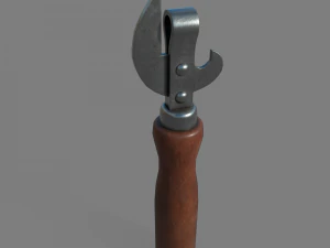 Tin-opener 3D Model