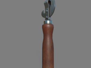 Tin-opener Model 3D