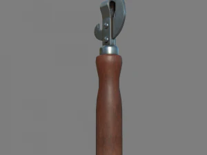 Tin-opener 3D Model