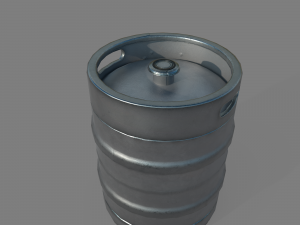 Beer barrel Modelo 3D