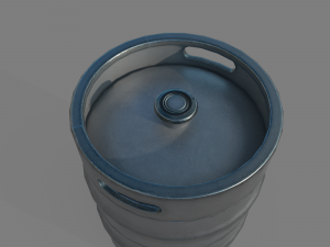 Beer barrel 3Dモデル