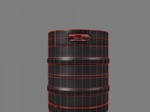 Beer barrel 3Dモデル