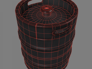Beer barrel 3Dモデル