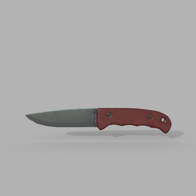 Penknife 3D-Modell .c4d .max .obj .3ds .fbx .stl .blend 