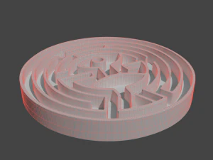 Labyrinth WestWorld 3D Model