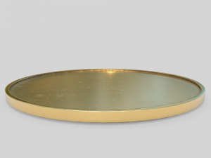 Simple gold coin 3D Model