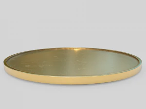 Simple gold coin Model 3D