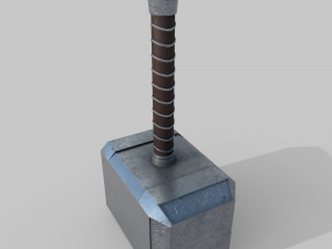 Thors hammer 3D Model